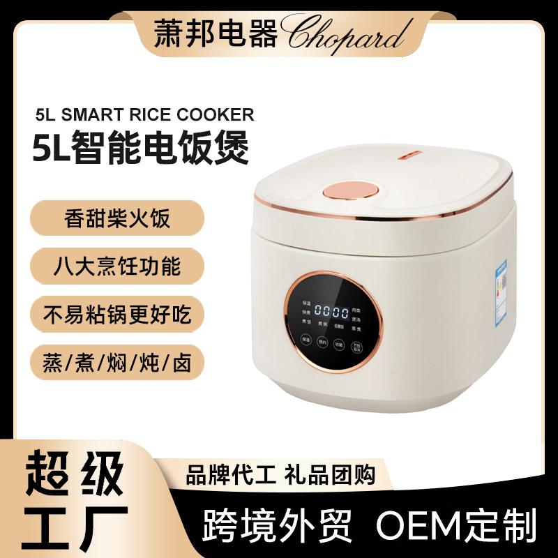 multifunctional electric cooker cross-border household reservation non-stick pan liner ricecooker smart rice cooker 5l capacity