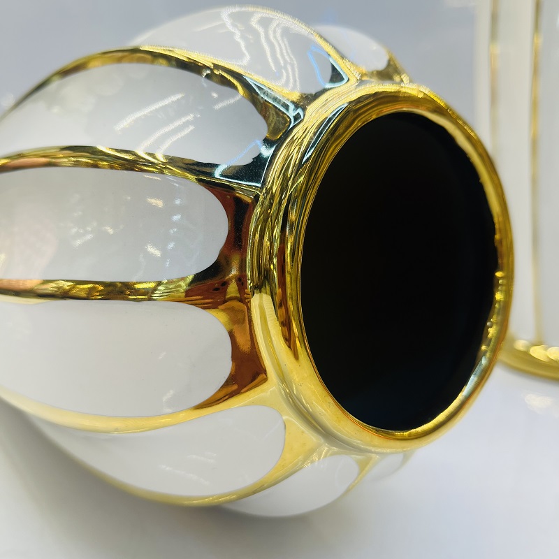 New Chinese-style flower arrangement ceramic vases, Nordic modern American style living room decoration items, flower vases, home decoration items, vases, glass vases, ceramic vases, soft decoration items, wholesale vases, vase decorations, vase ornaments Application Scenario