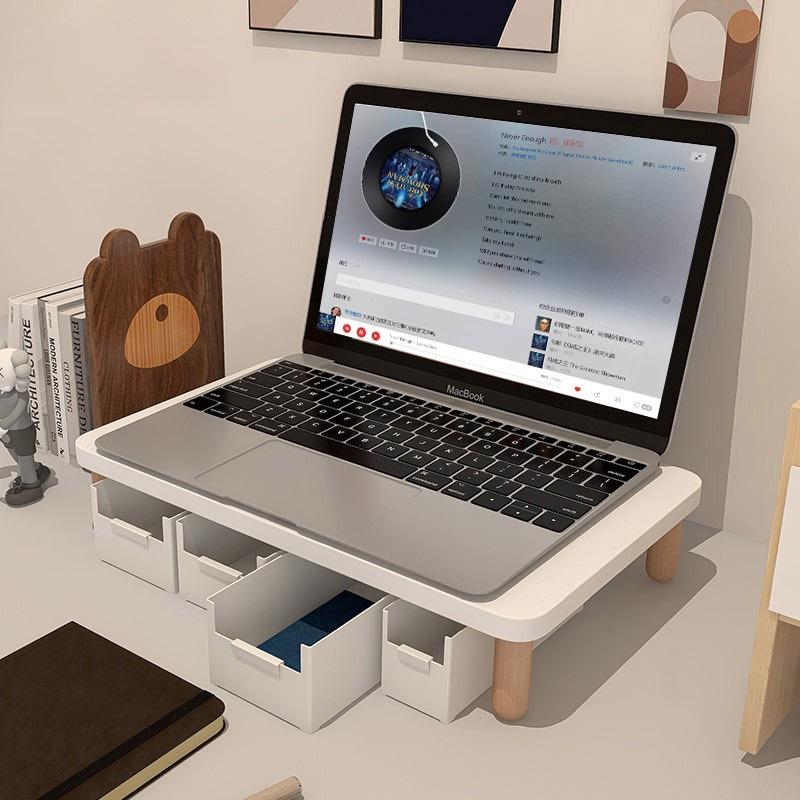 laptop stand table computer pad high support frame dormitory monitor shelf neck protector