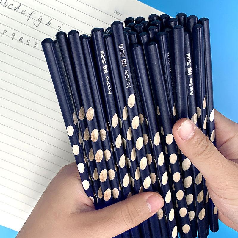 qianhui drawing sketch pencil barrel triangle pole groove pencil hb pencil pupils' stationery school supplies pencil
