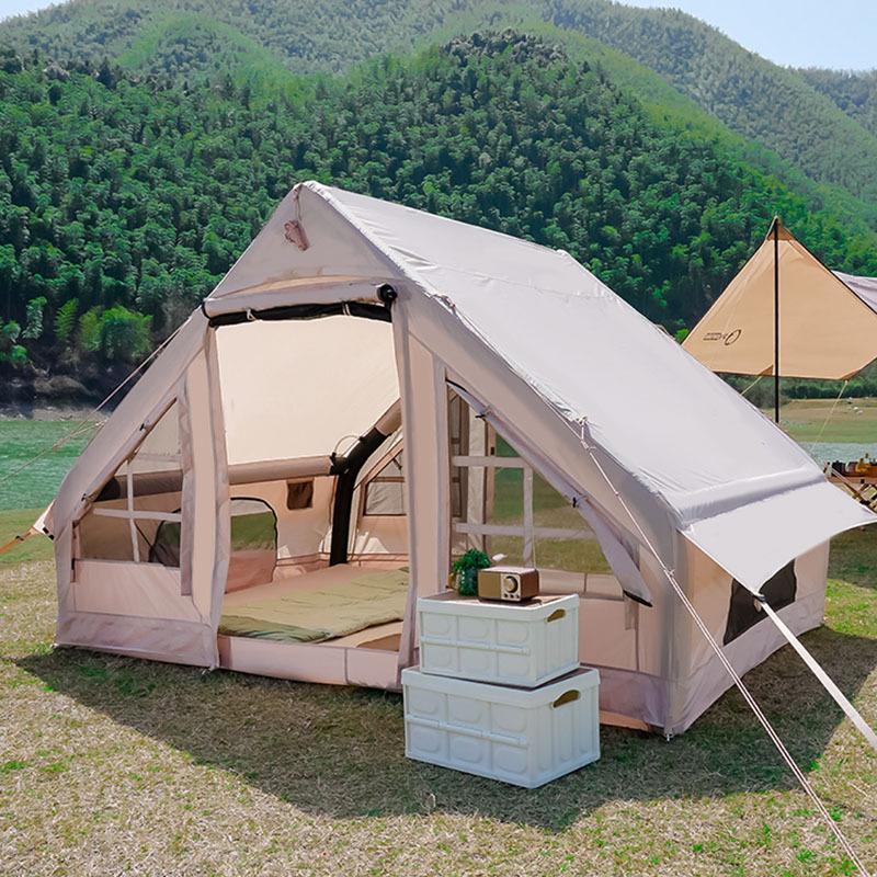 hot sale internet celebrity outdoor picnic camping tent camping portable inflatable cabin weatherproof uv resistant inflatable tent
