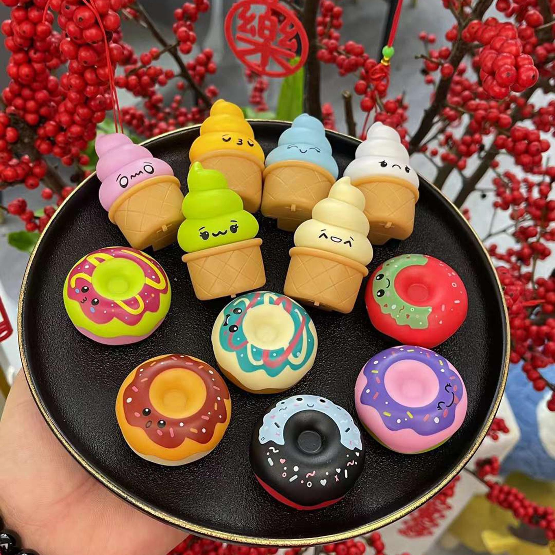 creative candy toy mini running ice cream pull back car capsule toy novelty toy cone car stall children's toy batch