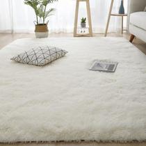 simple rug bedroom cushion photography winter ins wind long plush blanket floor mat living room bay window bedside blanket
