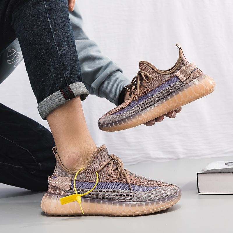 men's shoes coconut lovers shoes soft bottom popcorn sneaker men's summer new breathable running shoes manufacturer