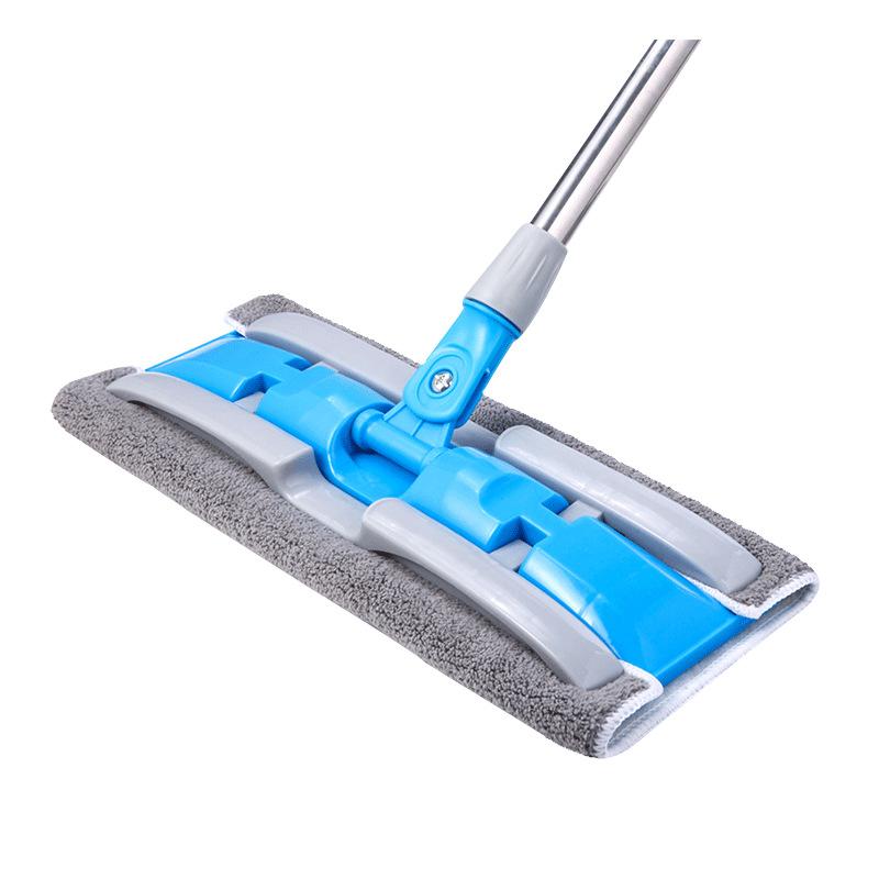 flat mop hand-free household lazy wooden floor mop mop mop artifact flat-head mop large mop