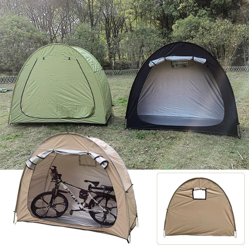 factory wholesale outdoor cycling bicycle tent parking mountain bike tent rainproof dustproof portable car cover