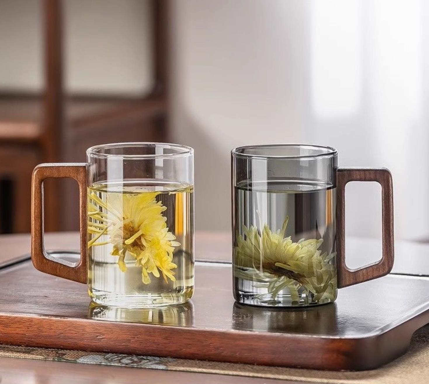 玻璃杯/保温杯/竹节杯/2元店/茶水分离杯产品图