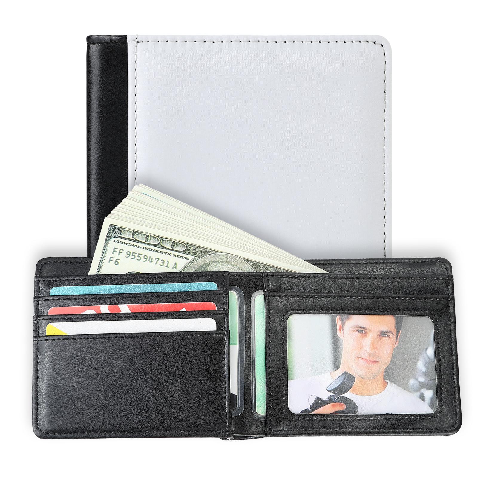 Factory Direct Supply Thermal Transfer Printing Sublimation Blank Men's Wallet Thermal Transfer Printing Thermal Transfer Product Series Spot