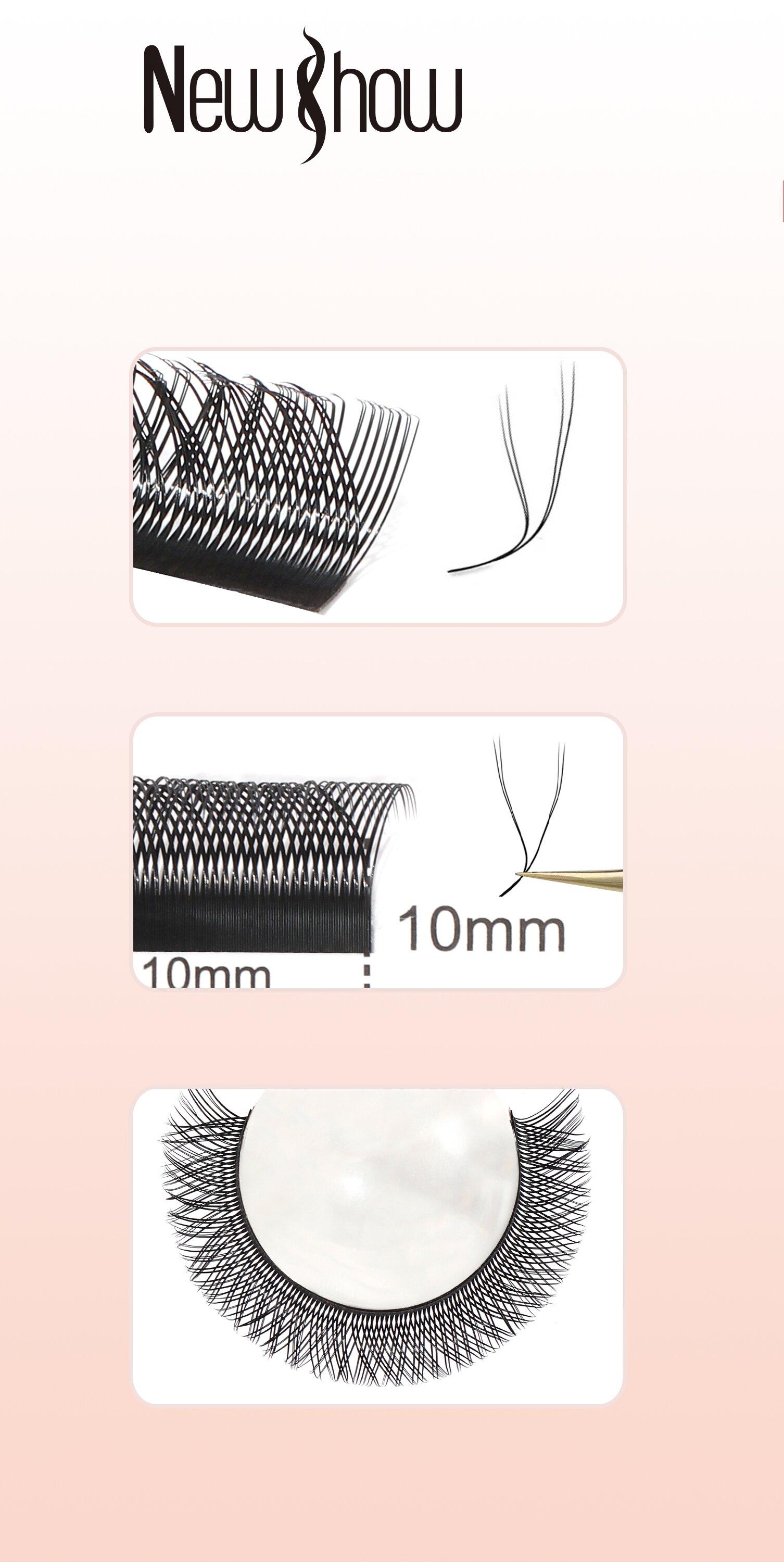 NEWSHOW eyelash extensions NEWHOW false eyelashes Meshy YY-Shape details Picture