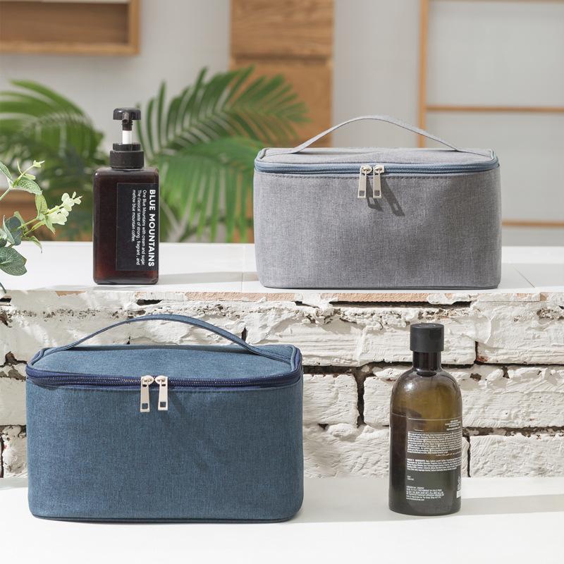 cationic portable cosmetic bag men's toiletry bag ladies travel outdoor storage bag oxford cloth waterproof wash bag
