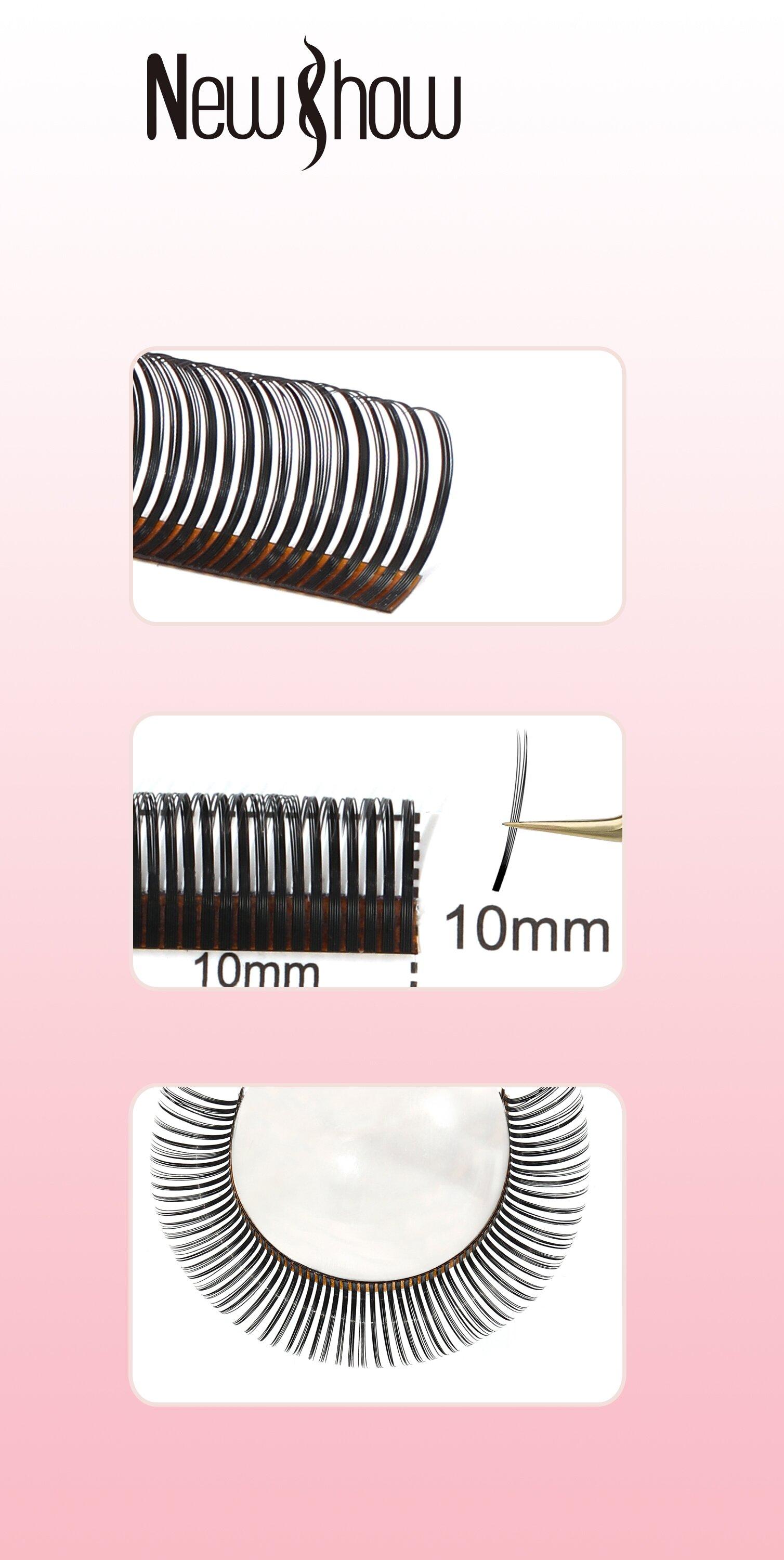 NEWSHOW Eyelash extension NEWHOW False eyelash Ready Easy Fans3.0 Flower Goddess details Picture