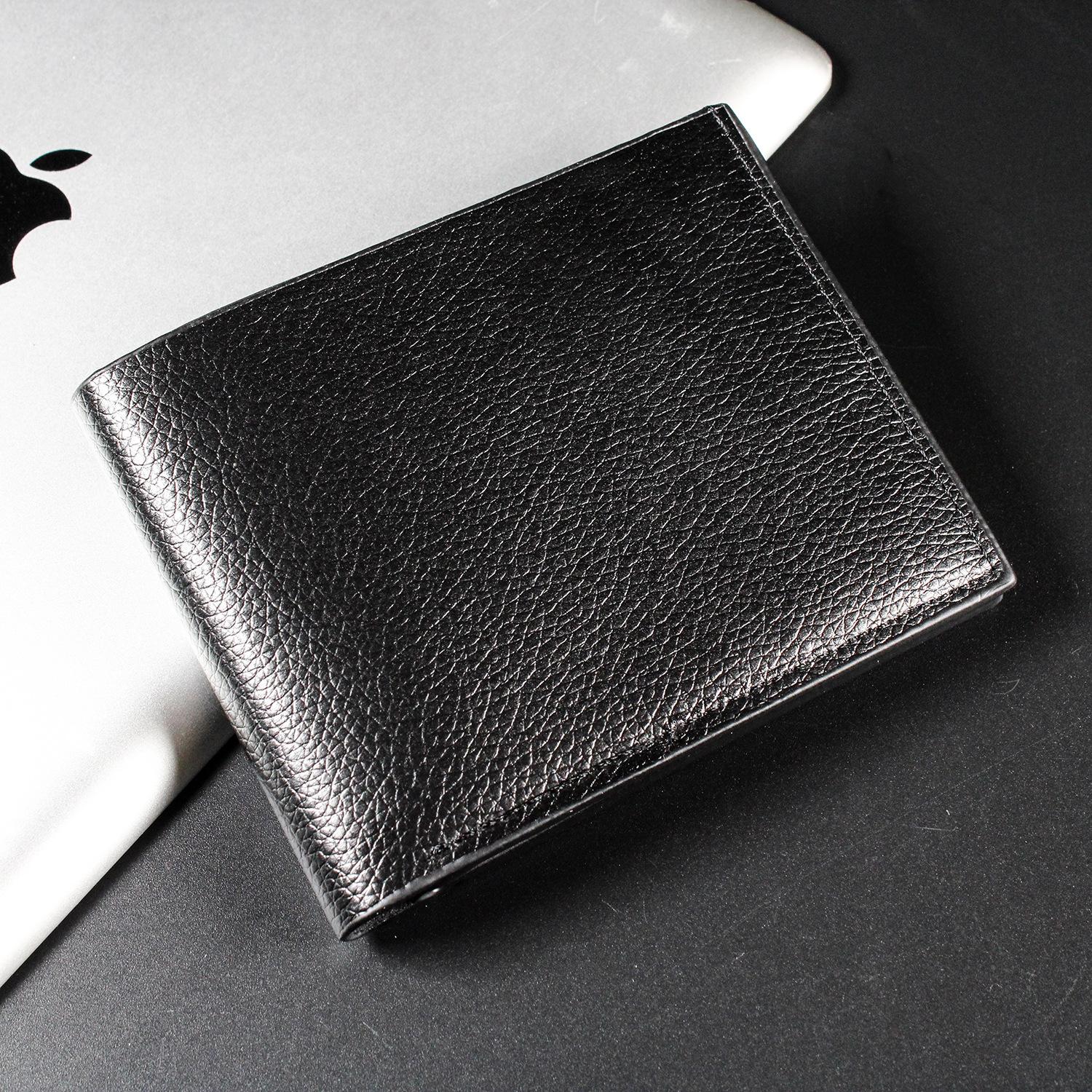 cross-border supply pu leather multi-functional short men's wallet fashion foreign trade hot sale card holder male wallet