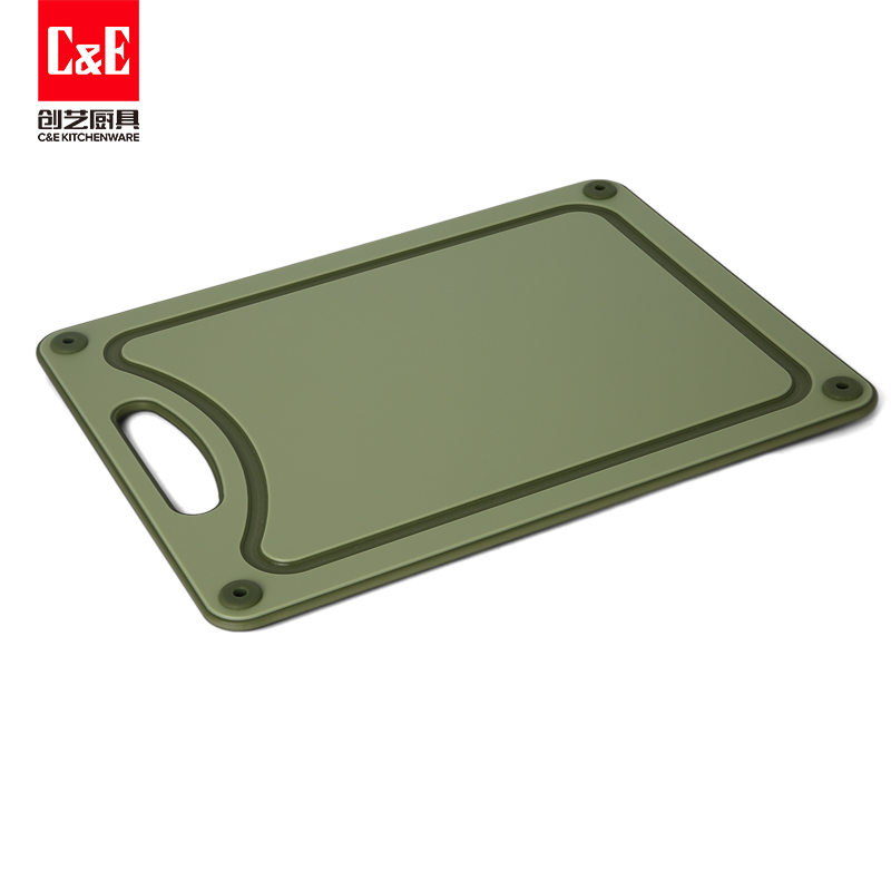 C&E Creative Cutting Board Silicone kitchen household double-sided usable cutting board Specification image