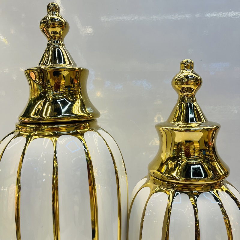 New Chinese-style flower arrangement ceramic vases, Nordic modern American style living room decoration items, flower vases, home decoration items, vases, glass vases, ceramic vases, soft decoration items, wholesale vases, vase decorations, vase ornaments pic 5