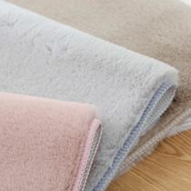 super soft imitation rabbit fur carpet bedroom bedside blanket household thickened living room foot mat anti-rabbit fur carpet nordic floor mat