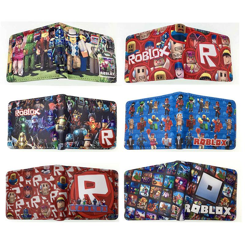 amazon roblox surrounding the game short wallet virtual world anime pu leather printed coin purse wallet