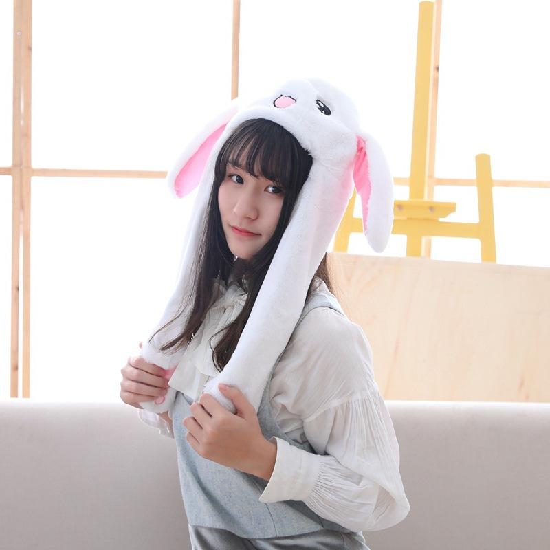tiktok rabbit ears pinch movable ears rabbit ears hat tiktok magnet rabbit tiktok rabbit hat