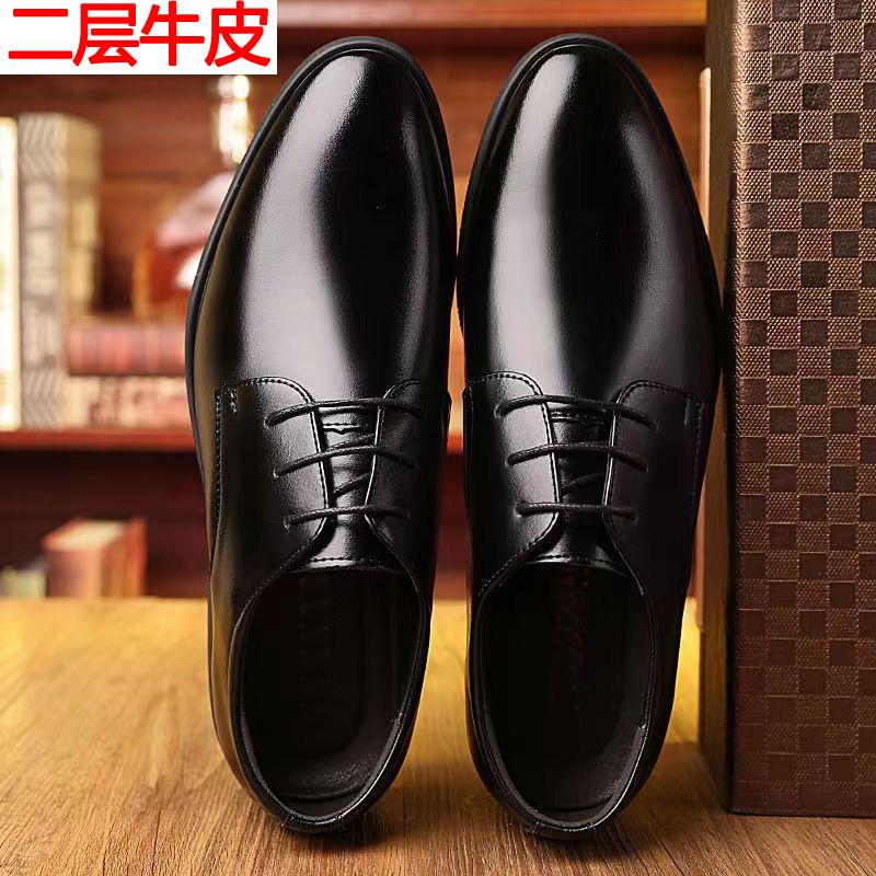 genuine leather spring and autumn british casual business wear leather shoes men's shoes pumps wholesale shoes casual shoes suit
