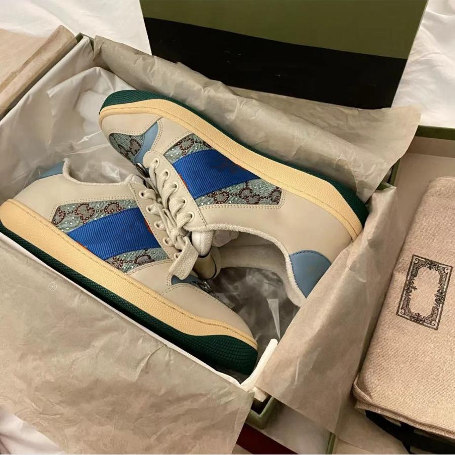 g home retro dirty shoes couple sneakers autumn and winter unisex shoes leisure sports golden goose shoes men's all-match presbyopic green shoes