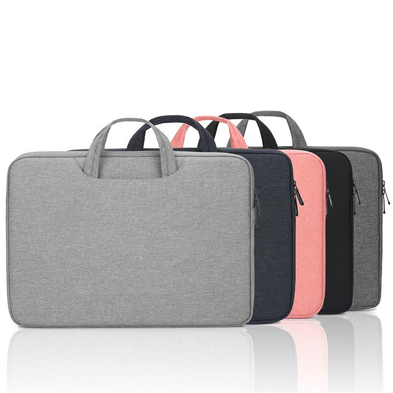 simple laptop bag suitable for apple 13-inch huawei 15.6-inch laptop bag men and women wear-resistant logo