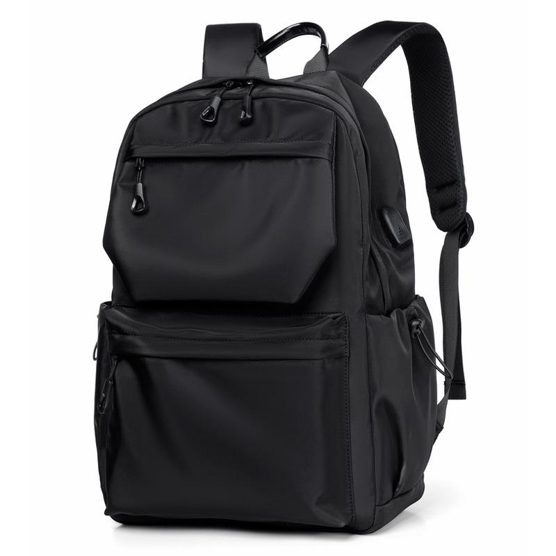 trendy brand backpack male junior high school student high school and college student schoolbag large capacity travel bag casual computer backpack male bag