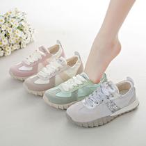 silver german training shoes women's satin board shoes 2024 new best-selling leisure cortez summer thin breathable sneaker