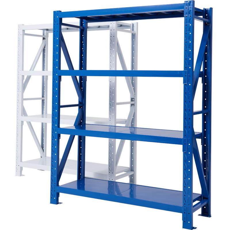 light medium heavy duty goods shelf storage warehouse warehouse iron storage racks display shelf household wholesale storage shelf