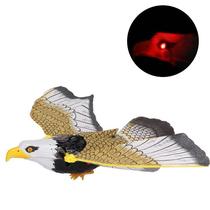 running rivers and lakes hot sale electric toy suspension wire flying bird 2538c electric eagle fishing rod suspension wire 360 degree rotation