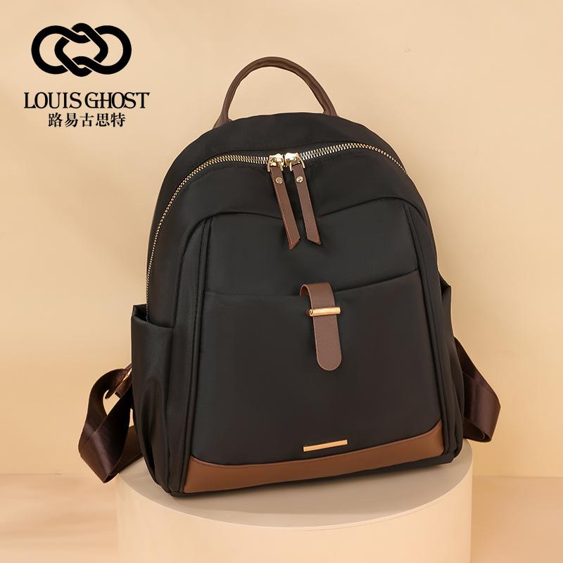 cross-border oxford cloth women's backpack 2023 new retro casual backpack large capacity outdoor travel backpack
