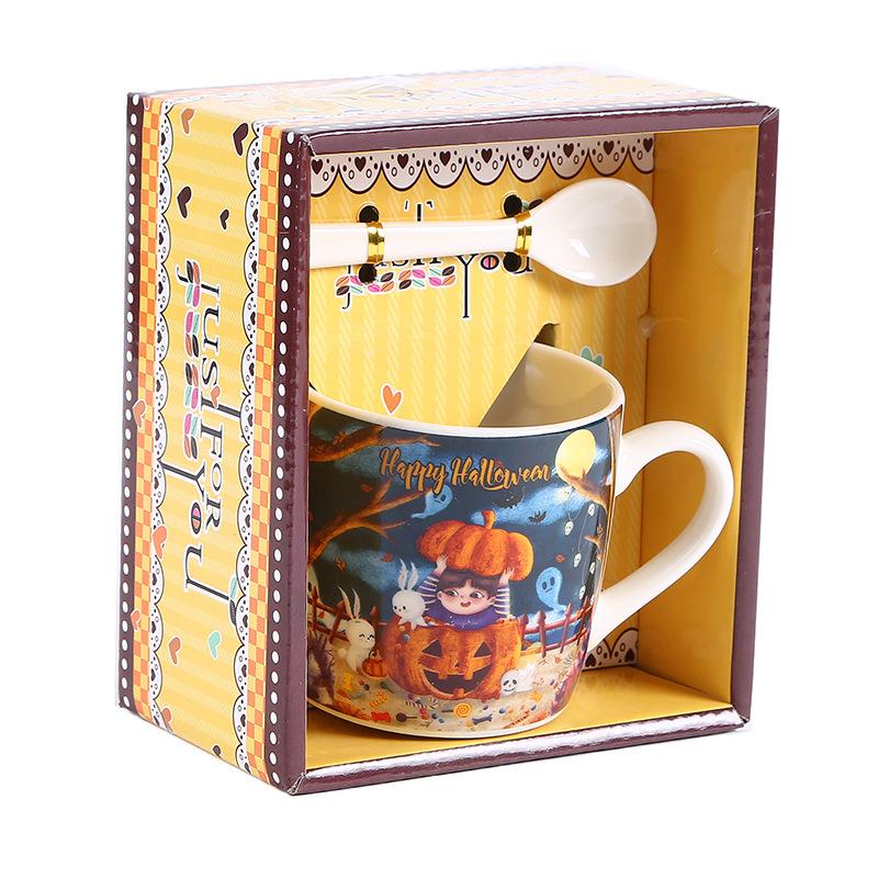 Halloween Cup Ghost Festival Ceramic Cup Mug Coffee Cup Halloween Mug