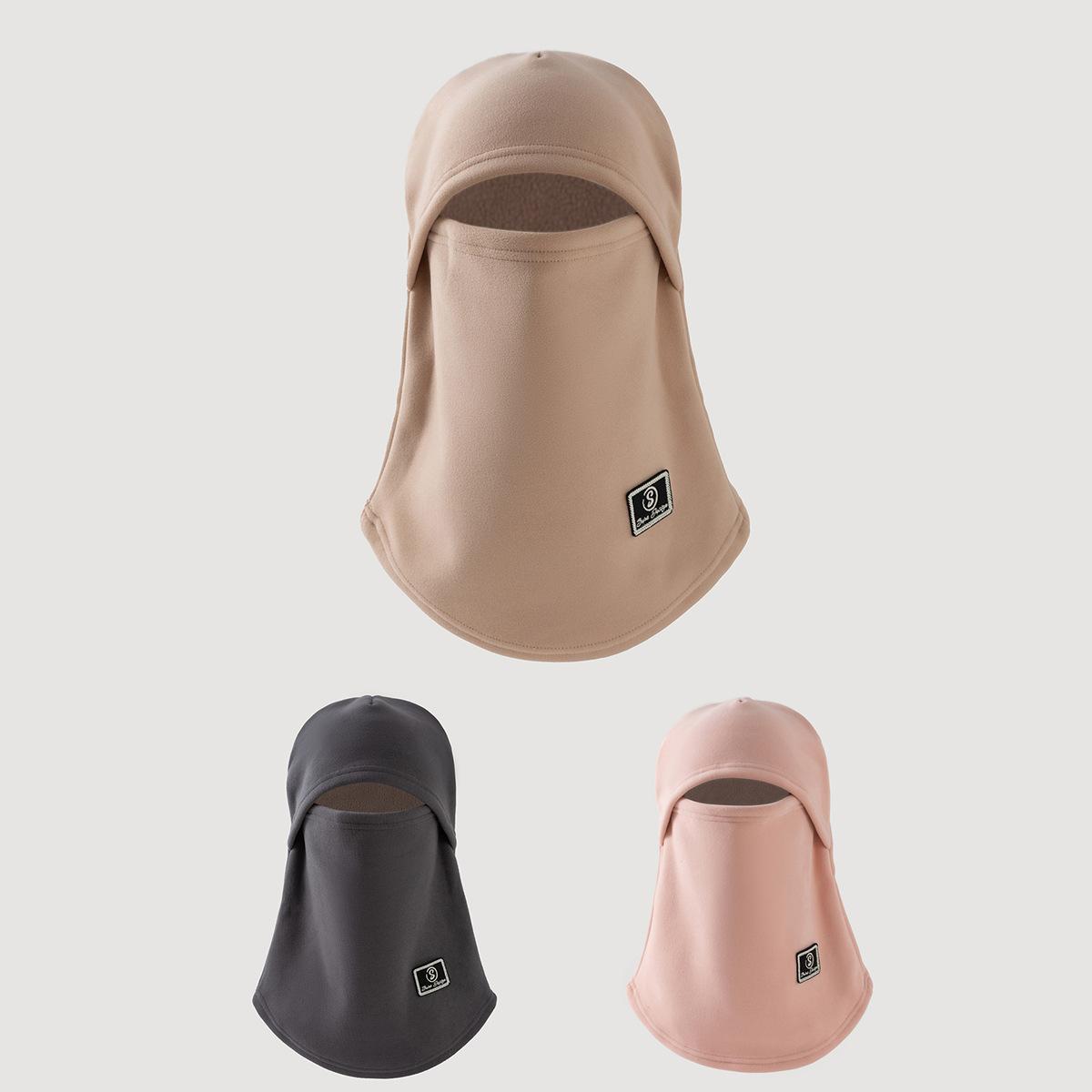 winter cycling mask australian velvet warm face mask hat fleece household wind-proof and cold protection outside riding ear protection cross-border