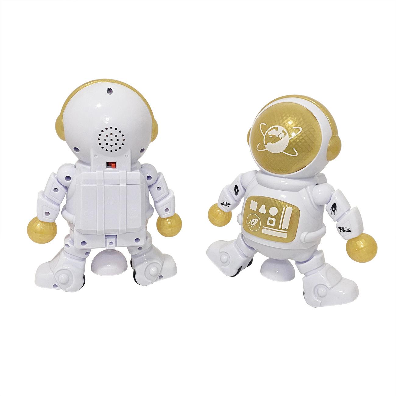 2022 new dancer machine spaceman 360 rotating light music infrared children's electric toys gift