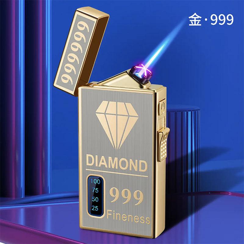 for electric cooktop as well as gas stove double plating craft gift box packaging for boyfriend birthday gift double arc charging lighter national fashion