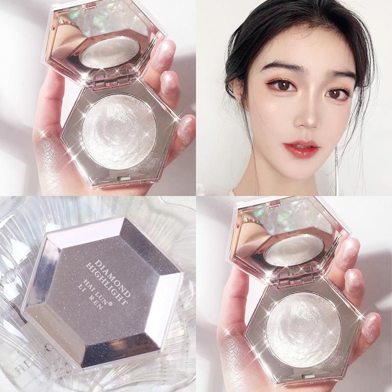 helen beauty diamond highlighting powder matte powder contour compact natural pearlescent brightening cosmetics manufacturers send on behalf