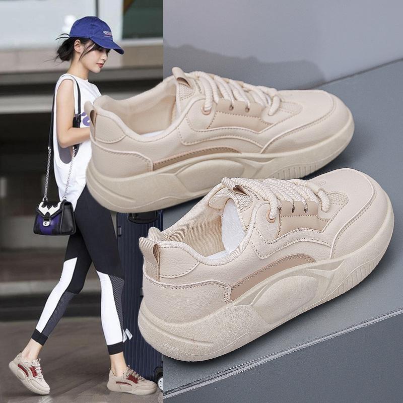 dad shoes women's 2024 spring new korean style versatile platform sneakers for female students casual sneakers women's shoes q226