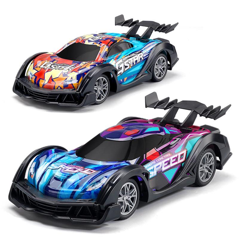 jjrc cross-border hot colorful stunt racing car model professional racing drift children's electric toys remote control car