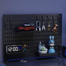 wire-wrap board desktop vertical storage rack punch-free office station storage rack space separated desktop wire-wrap board