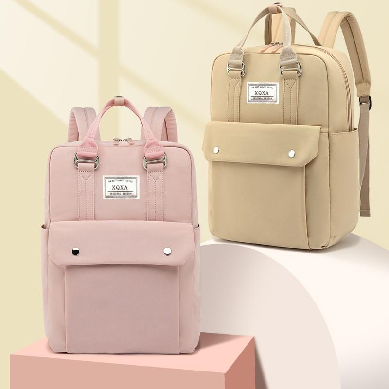 oxford cloth laptop backpack for college students good-looking simple all-match schoolbag waterproof backpack for women