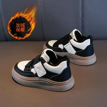 labixiaoxing children's shoes boy's sneakers girls' shoes children's thin cotton shoes autumn/winter shoes new warm 2024 winter