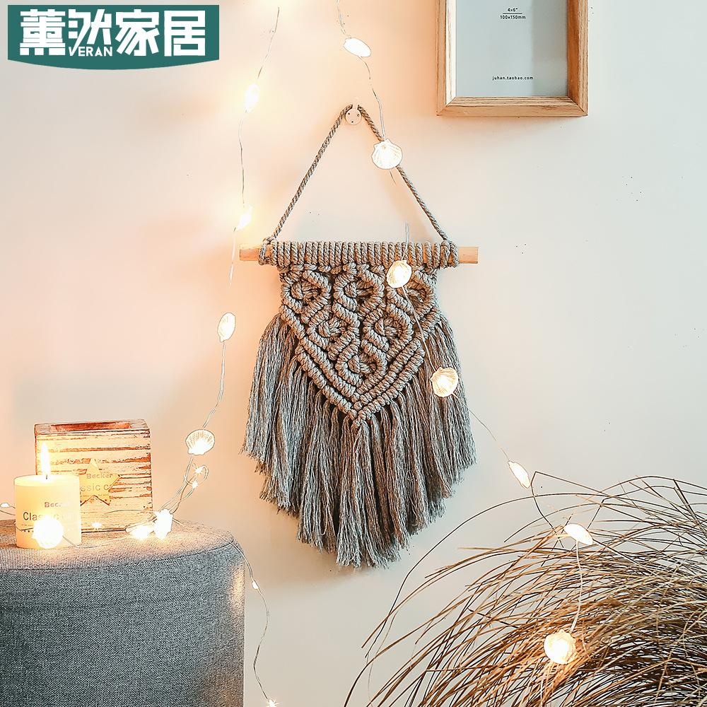 Bohemian Woven Tapestry Wall Hangings Nordic Style Tassel Wall Hanging Home Daily Use Bedroom Pendants Gt116