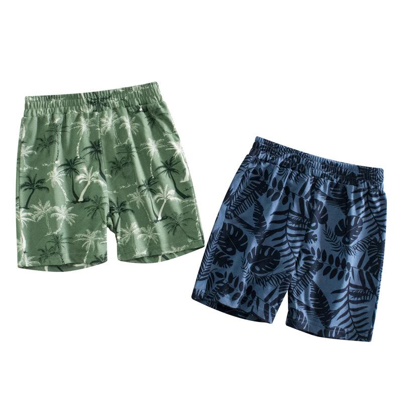27kids cross-border children's clothing summer long shorts home wear pajama pants baby boy fifth pants first-hand supply