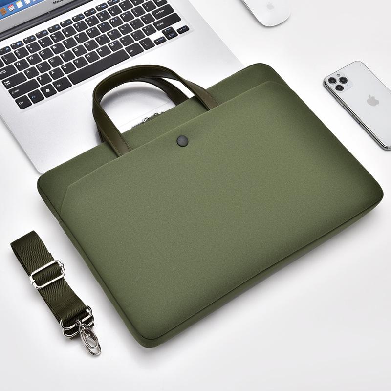 lightweight laptop bag for women 14-inch 15-inch for apple huawei laptop single-shoulder bag ipad bag