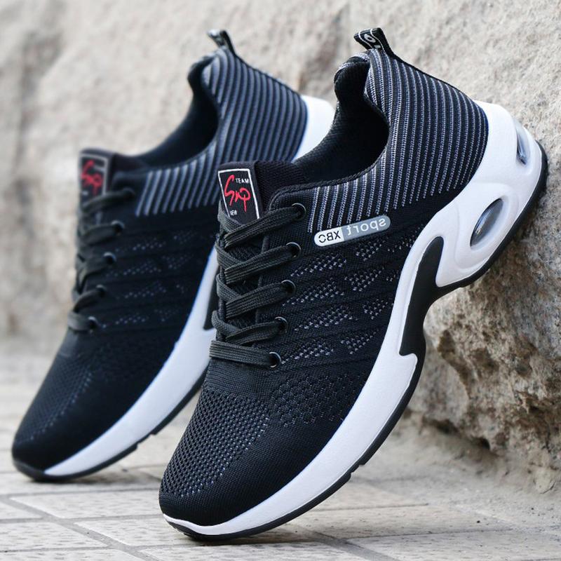 shoes men's 2024 new foreign trade cross-border men's shoes lace up running shoes lightweight sneaks casual sneaker men