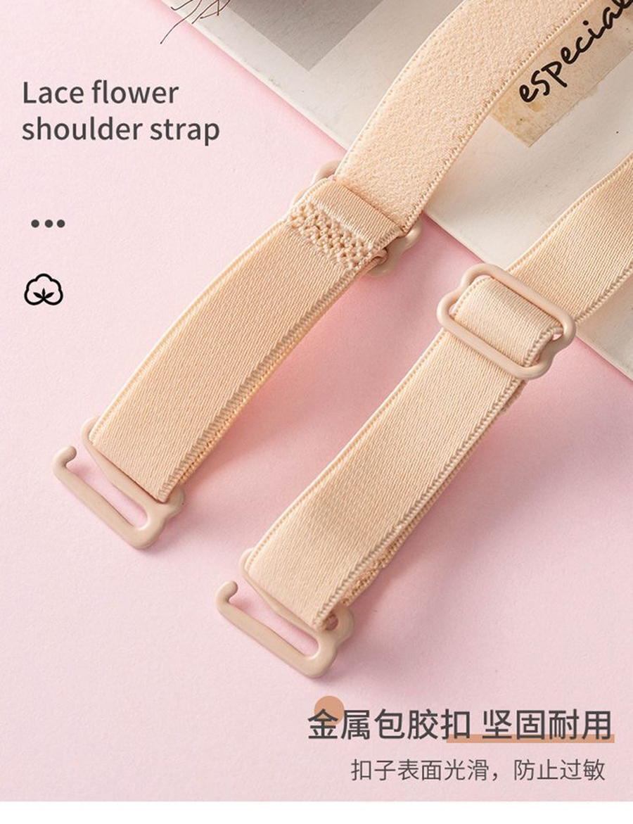 高质量内衣肩带可拆卸外露弹力松紧带9字包胶扣挂钩文胸带辅料配件厂家批发详情14