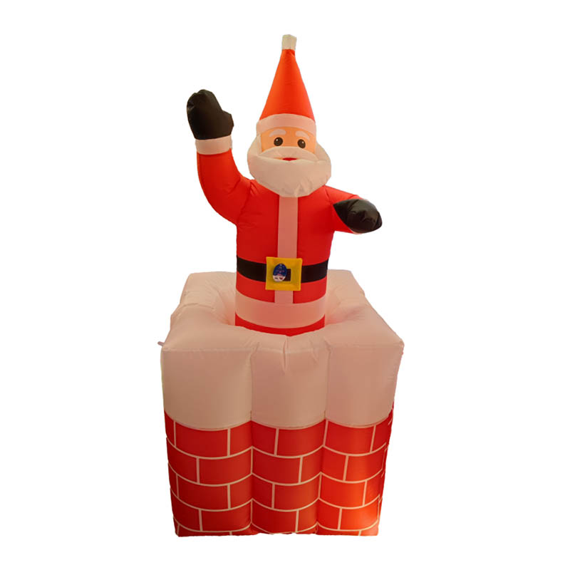Fábrica directa coincidir navidad 1.6M arriba y abajo chimenea al por mayor Item Picture