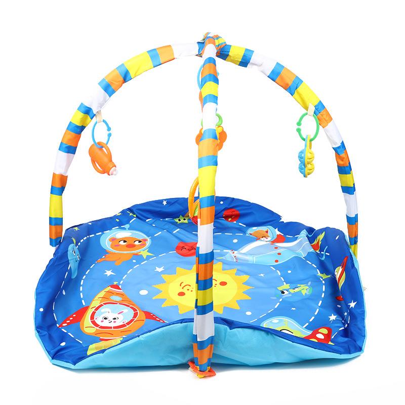 baby crawling blanket baby thickened home game blanket living room climbing mat foldable with environmental protection rattle