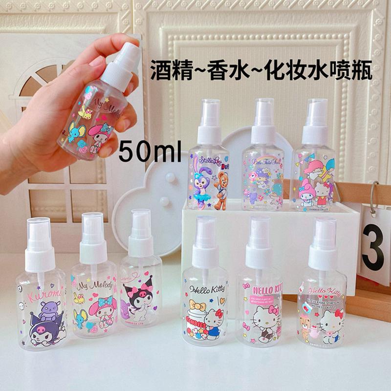 japanese clow rice spray bottle cosmetic water spray sub-bottle alcohol disinfectant water portable press-type empty bottle
