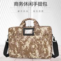 computer bag business men's shoulder messenger bag laptop bag business meeting briefcase portable notebook