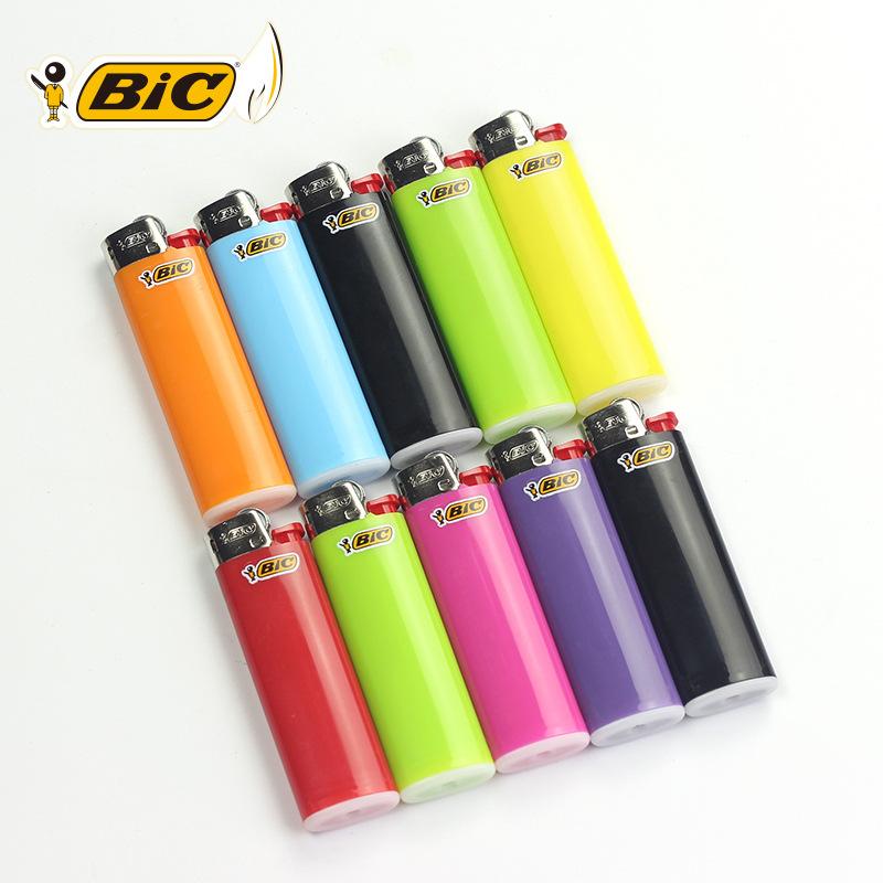 french bic bick disposable grinding wheel lighter j3j5 imported brand explosion-proof flint pulley lighter