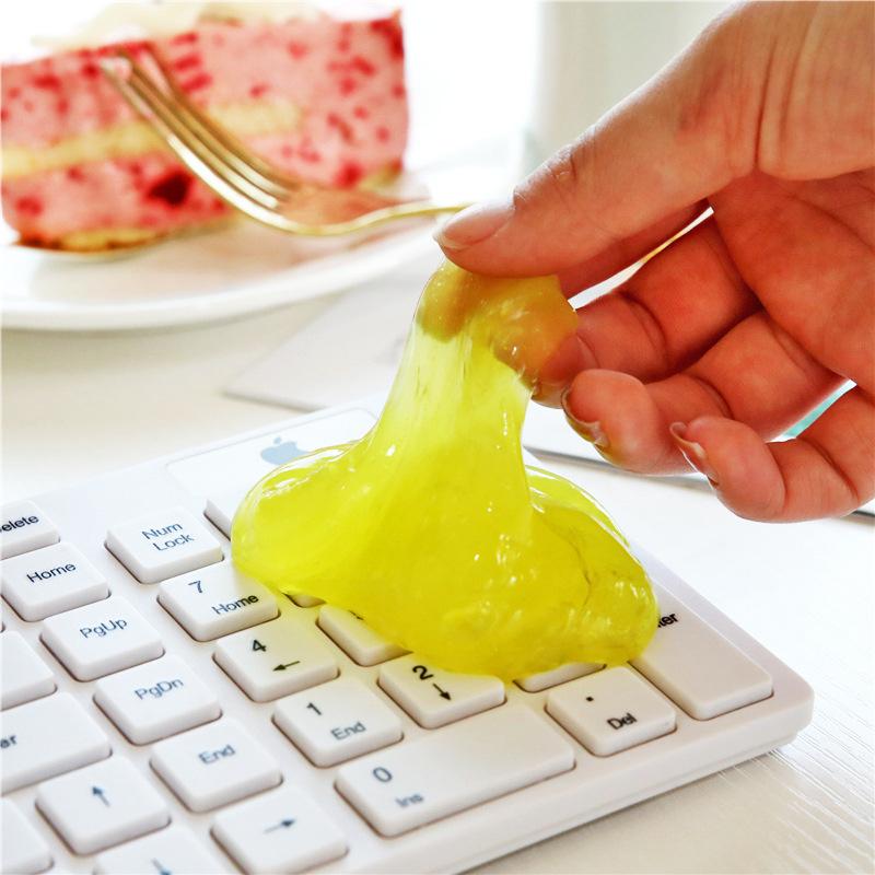 Magic Dust Removing Gel Computer Laptop Keyboard Cleaning Gel Car Interior Air Outlet Dusting Glue Cleaning Soft Gel